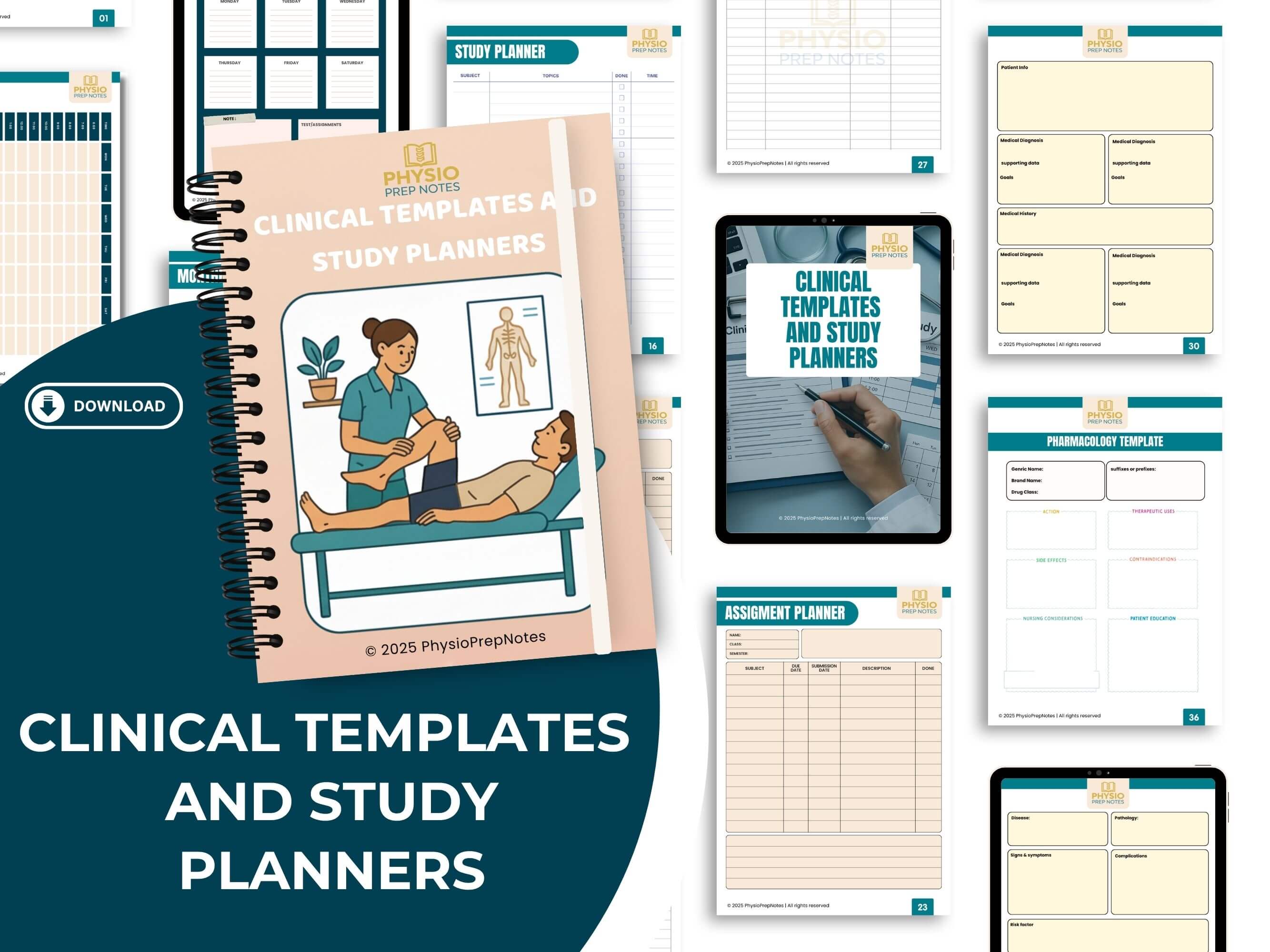 The Complete Physiotherapy Student Bundle